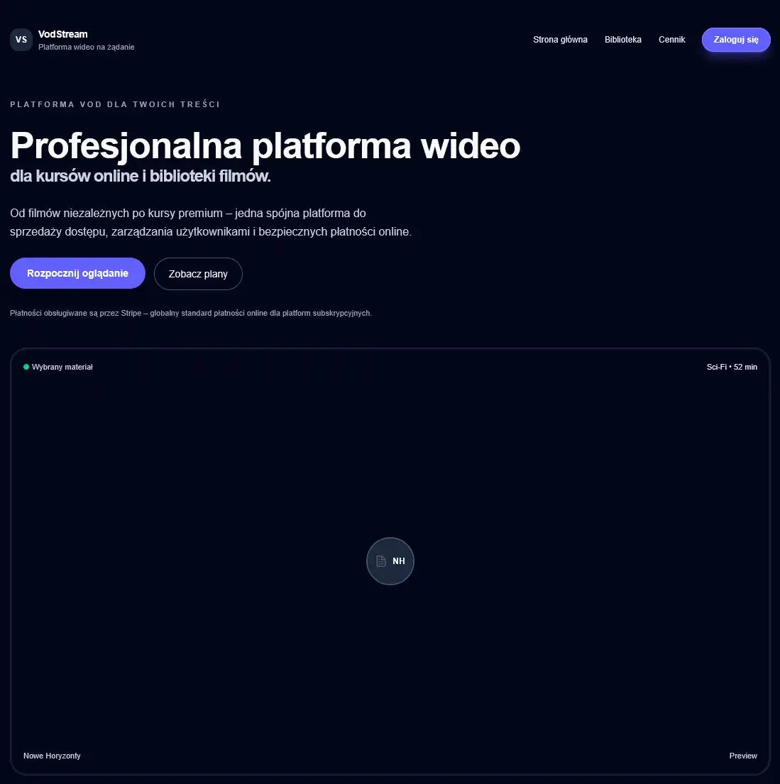 Platforma VOD 